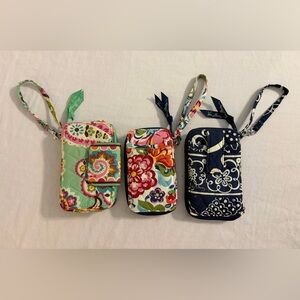 Vera Bradley Wristlet Set 💚🩷💙